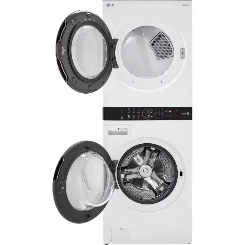Gray Combination Washer Electric Dryer W63082