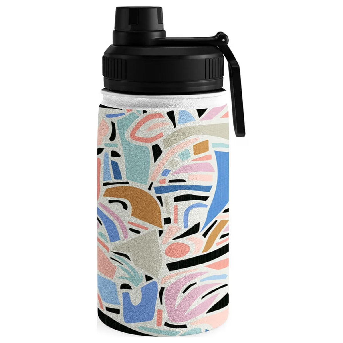 Contemporary Shapes Spring Abstraction Water Bottle 12 oz M399065