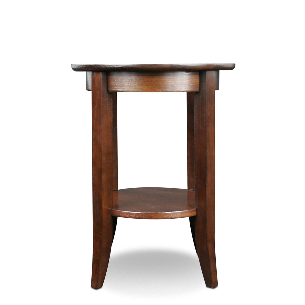 Solid Oak Round Side Table S102