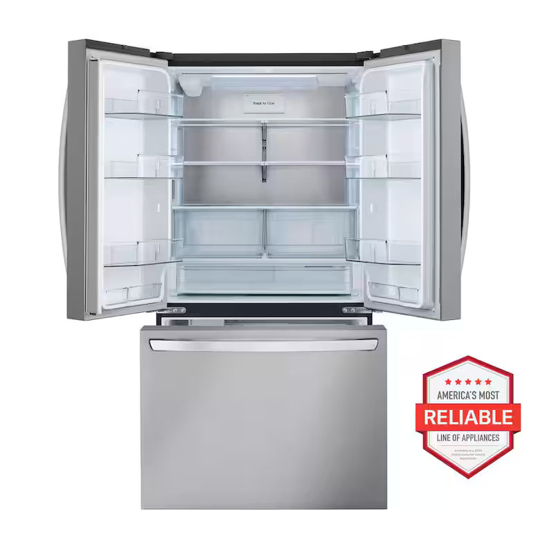 27 cu. ft. Smart Counter-Depth French Door Refrigerator with Internal Water Dispenser N12307
