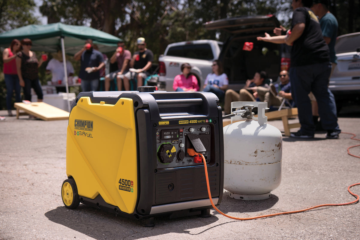 4500-Watt Portable Dual Fuel Inverter Generator A842129