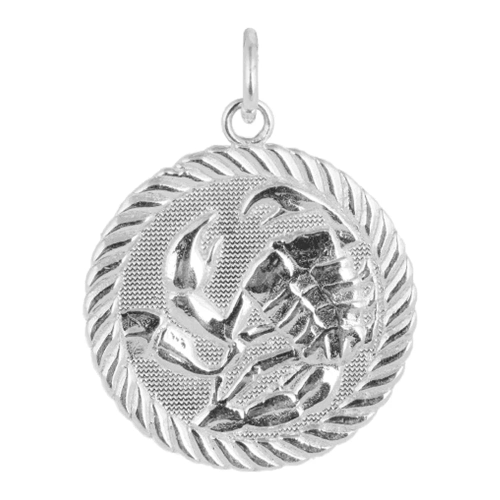 Sterling Silver Scorpio Zodiac Pendant Necklace 16 Inches M32397