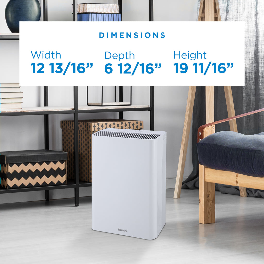 White True HEPA Air Purifier M891675