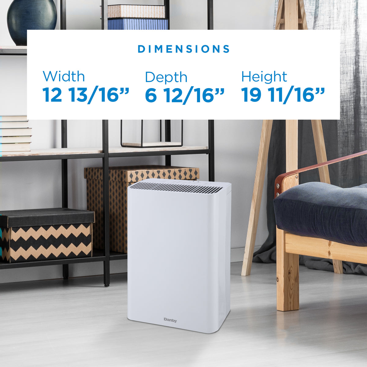 White True HEPA Air Purifier M891675