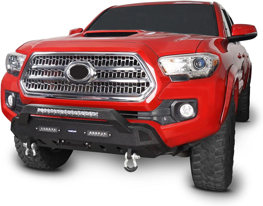Tacoma Rear Bumper w/Sensor Holes + Front Bumper Kit L8058