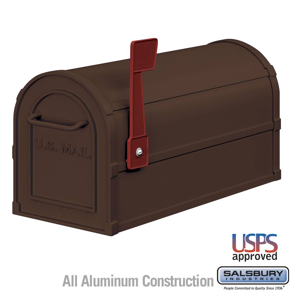 Antique Bronze Rural Mailbox C793
