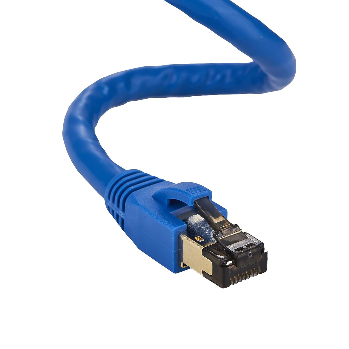 Cat8 Purple 75FT SFTP Ethernet Patch Cable 26AWG Copper Wire Pack of 2 G1694