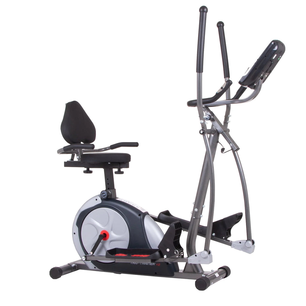 3-in-1 Elliptical and Exercise Bike with Heart Rate Monitor R54538