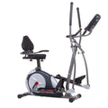 3-in-1 Elliptical and Exercise Bike with Heart Rate Monitor R54538