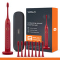 Ultra Whitening Toothbrush with Pressure Sensor, 5 Brushing Modes, 8 Brush Heads, Travel Case, Rechargeable M568599