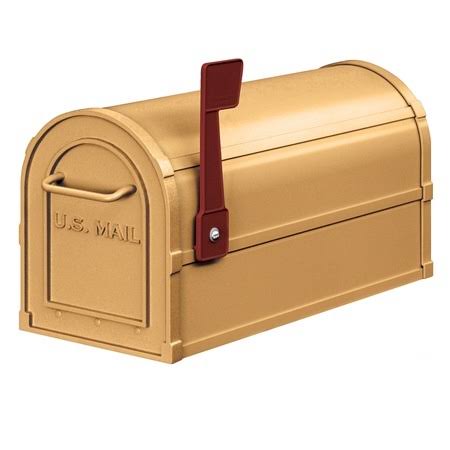 Antique Bronze Rural Mailbox C793