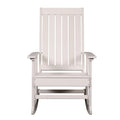White Adirondack Rocker Z2107