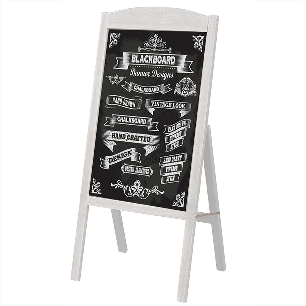 Large 35 x 17 Inch Wood A-Frame Chalkboard Sign R656146