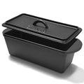 Rectangular Cast Iron Bread Loaf Pan with Lid L42485