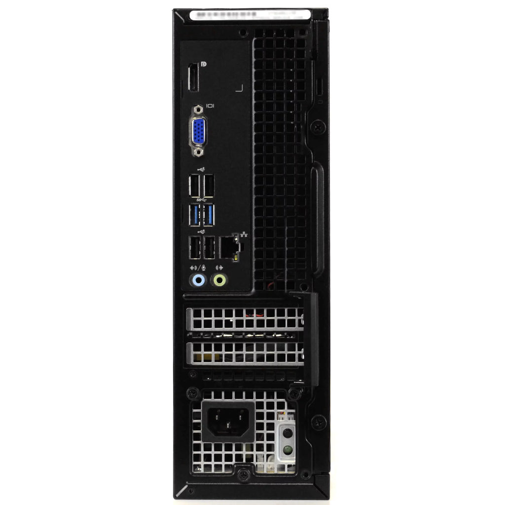 Restored Dell Optiplex 3020 Desktop Tower Computer, Intel Core i5, 16GB RAM, 2TB HD, DVD-ROM, Windows 10 Home, Black C880127