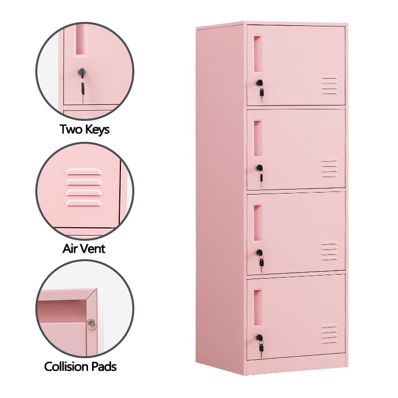 3 Door Metal Vertical Storage Locker M54817