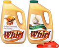1 Gallon Liquid Butter Flavor Oil and Garlic Liquid Butter Flavor Oil with Measuring Spoons O873