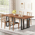 55 inch Rectangular Dining Table with Metal Frame G89791