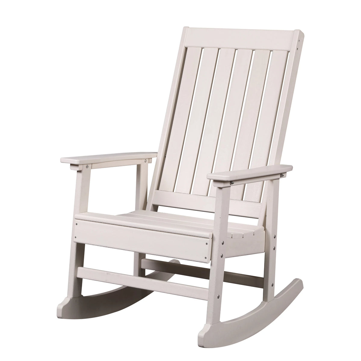 White Adirondack Rocker Z2107