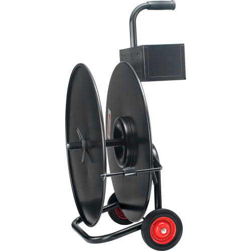 Strapping Cart for Polypropylene & Steel Strapping, Fits 8x22 & 16x22 Cores G561164