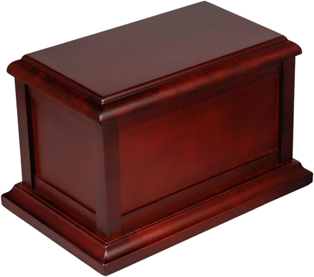 Cherry Solid Wooden Cremation Urn R7948