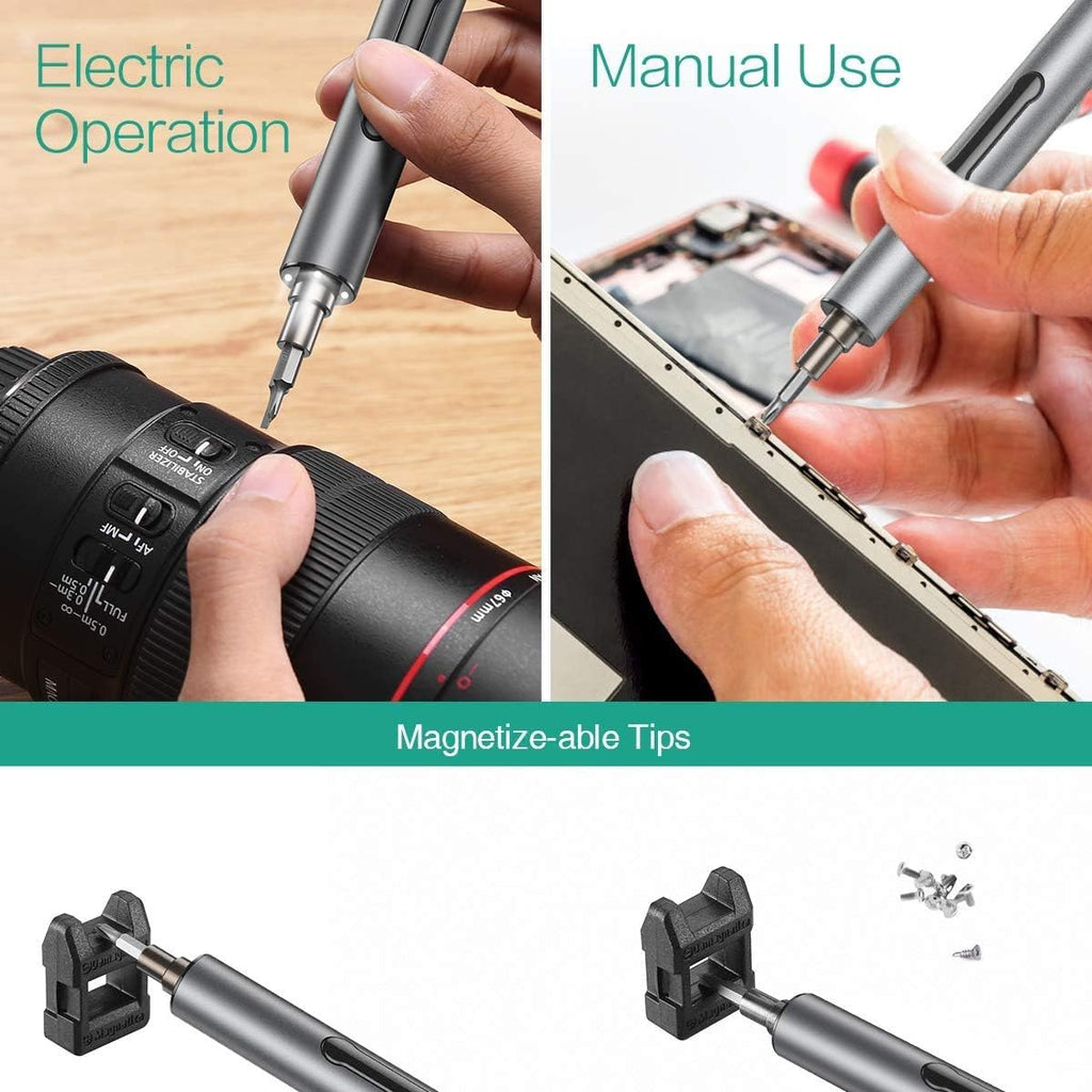 Mini Electric Precision Screwdriver with 55 Driver Bits Z238