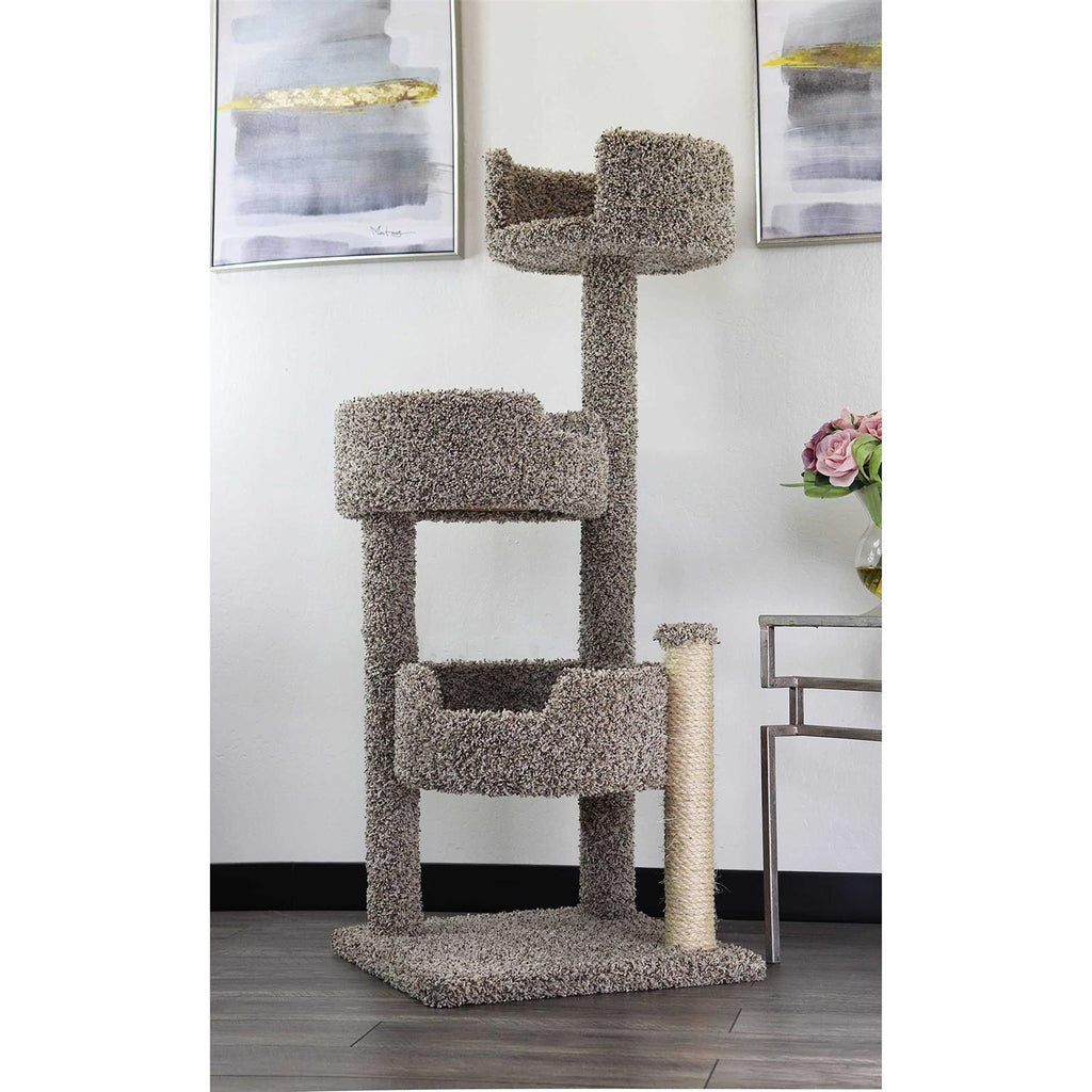 Real Wood and Carpeted Cat Tree R518094