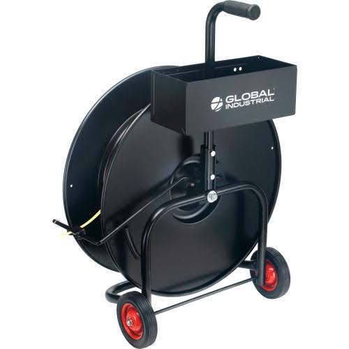 Strapping Cart for Polypropylene & Steel Strapping, Fits 8x22 & 16x22 Cores G561164