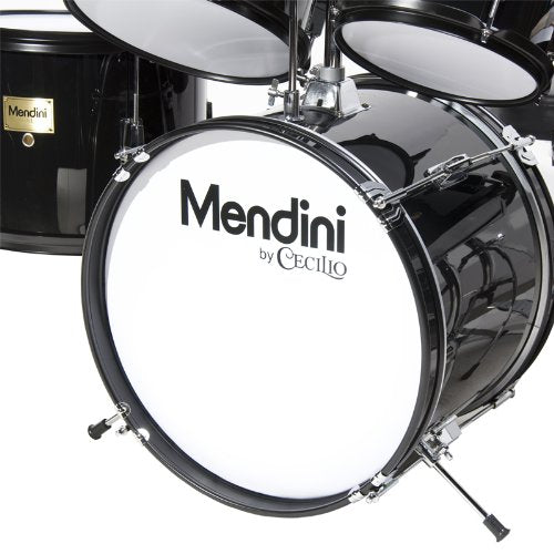 5 Piece Junior Drum Set with Bass Toms Snare Cymbal Hi-Hat Drumsticks & Seat Q7279