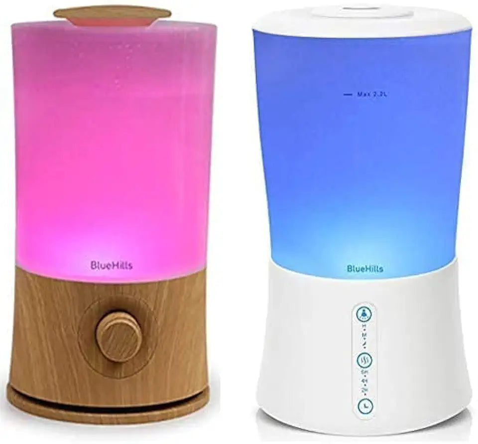 2000 Ml Set of 2 Large Essential Oils Diffusers E6903
