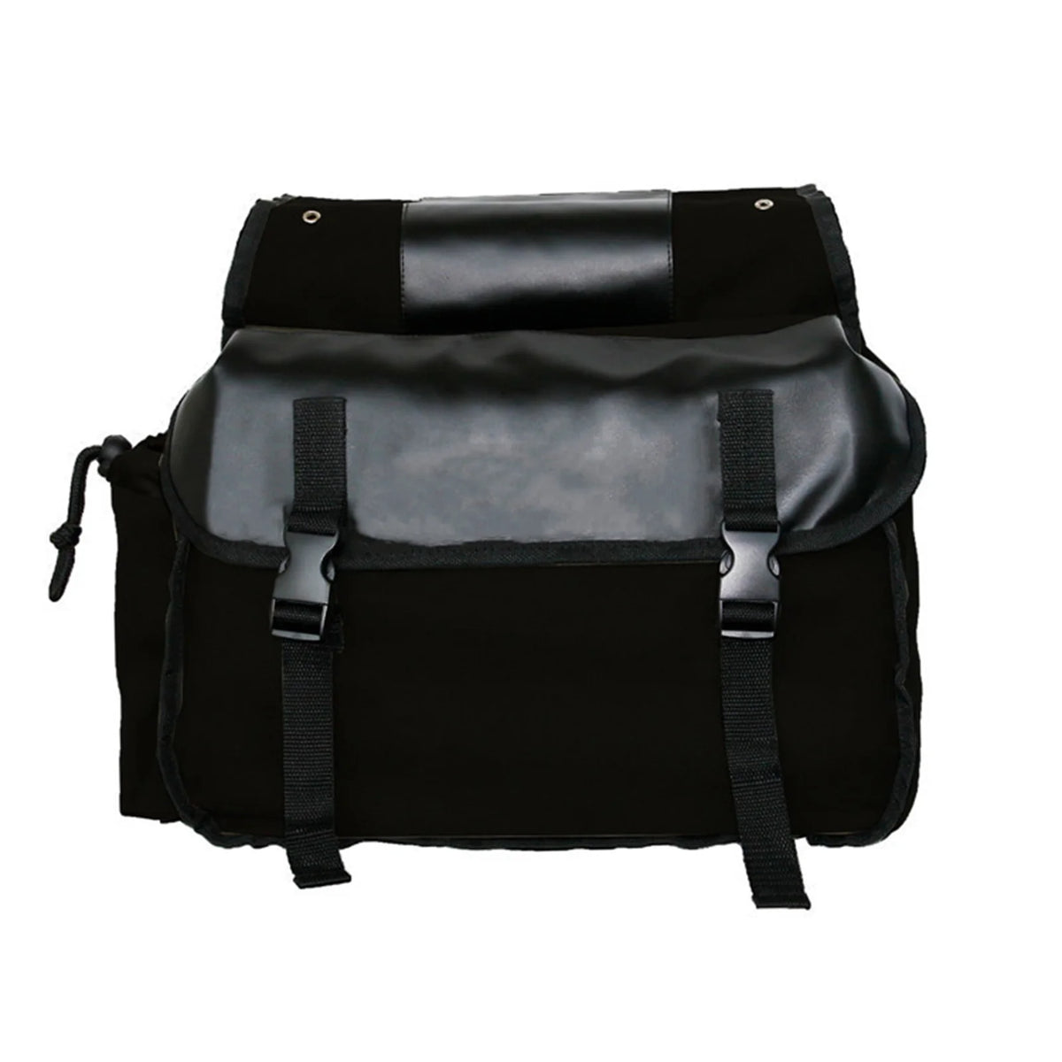 Canvas Waterproof Motorbike Saddle Bag W4136