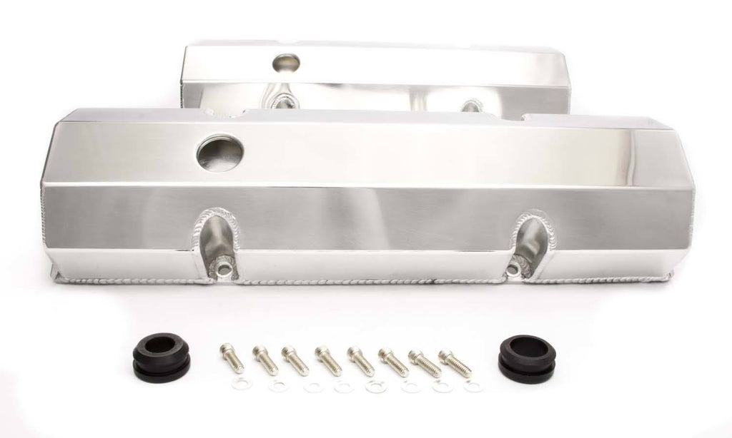 Polished Fabricated Aluminum Valve Cover Z110
