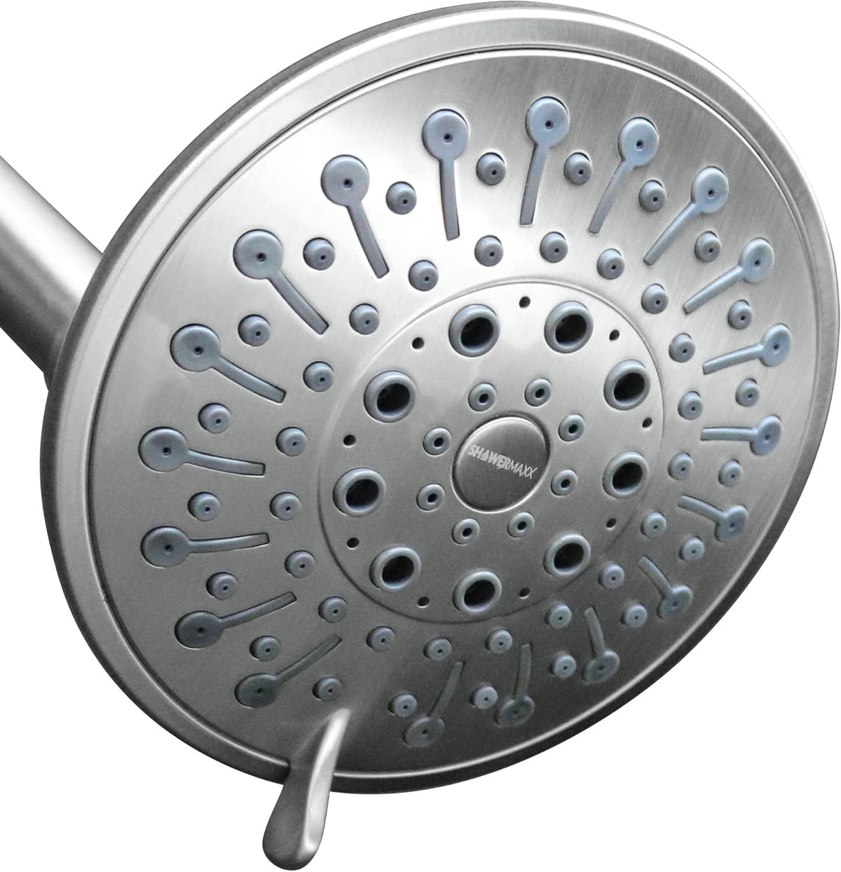 Polished Brass/Gold 5 inch Adjustable High Pressure Shower Head, Pack of 2 N21456