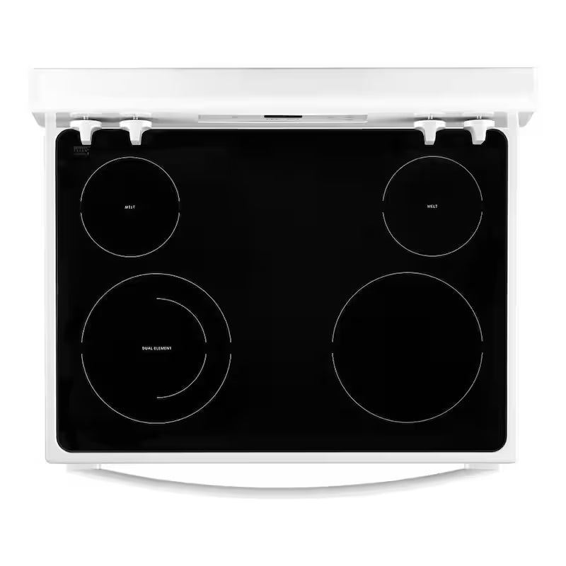 4-Burner Electric Range in White with Storage Drawer G7185