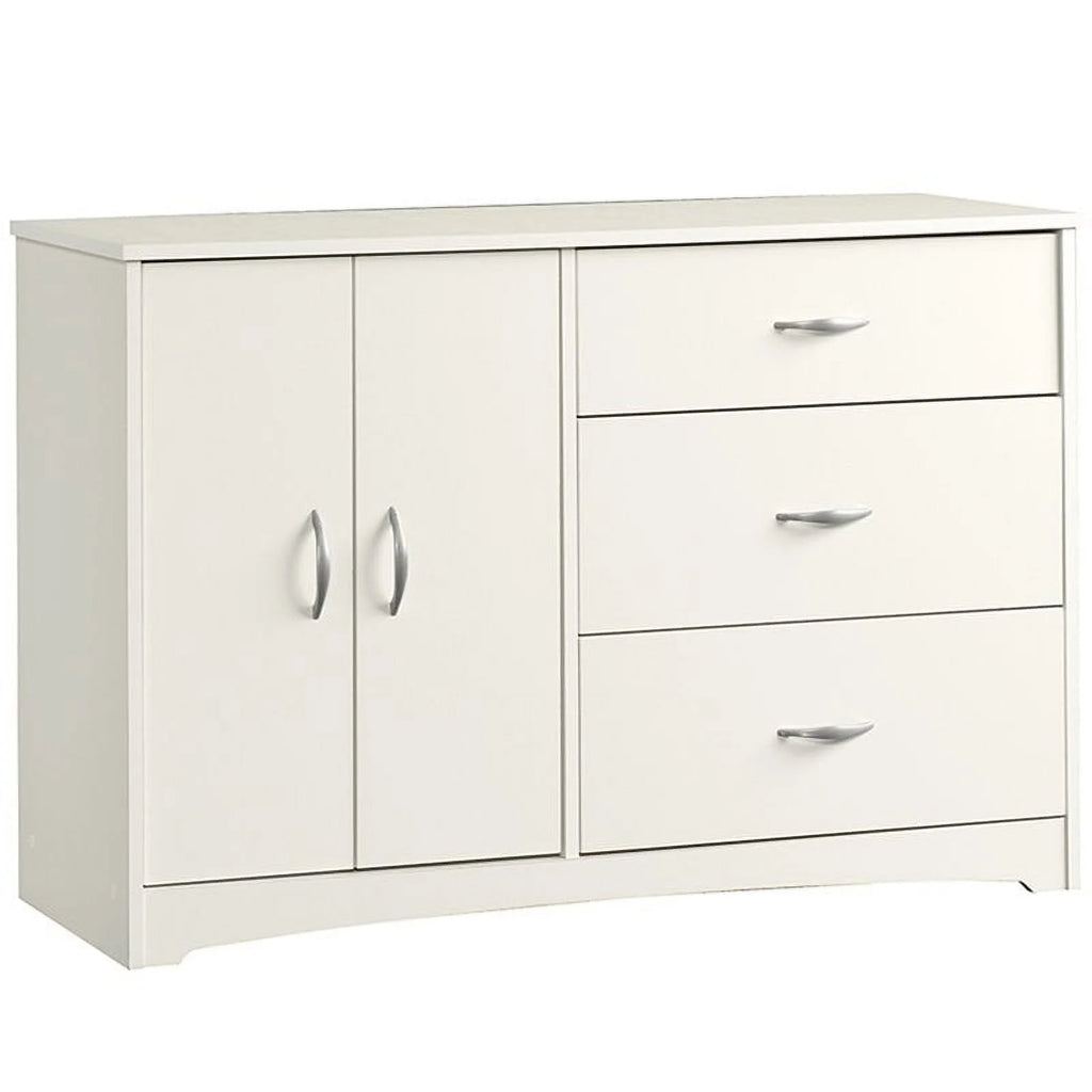 Engineered Wood 3-Drawer Dresser in Soft White G7741