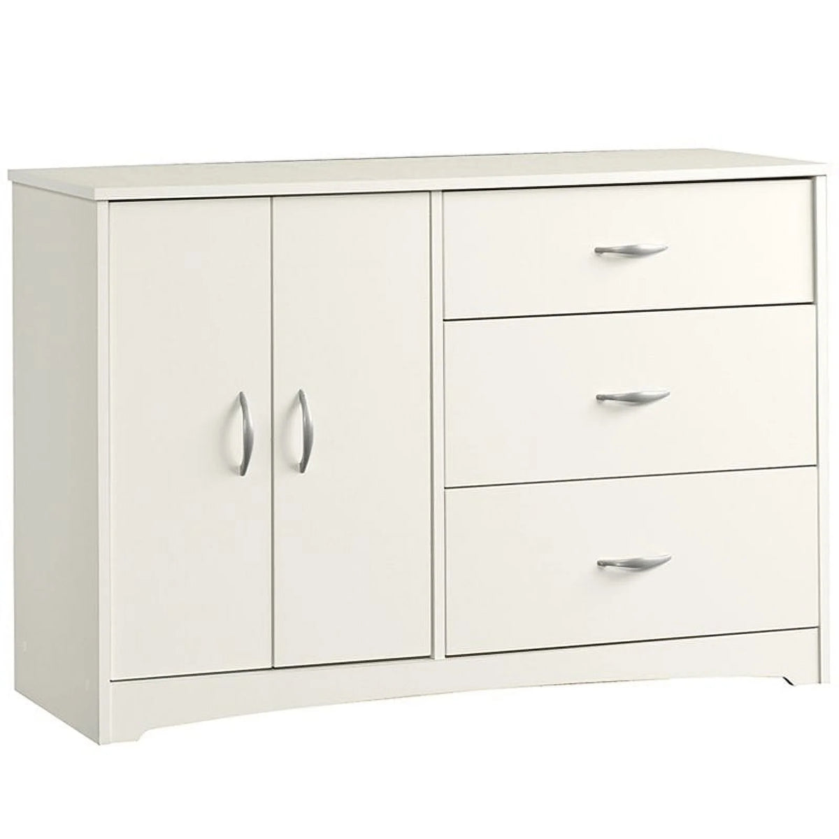 Engineered Wood 3-Drawer Dresser in Soft White G7741