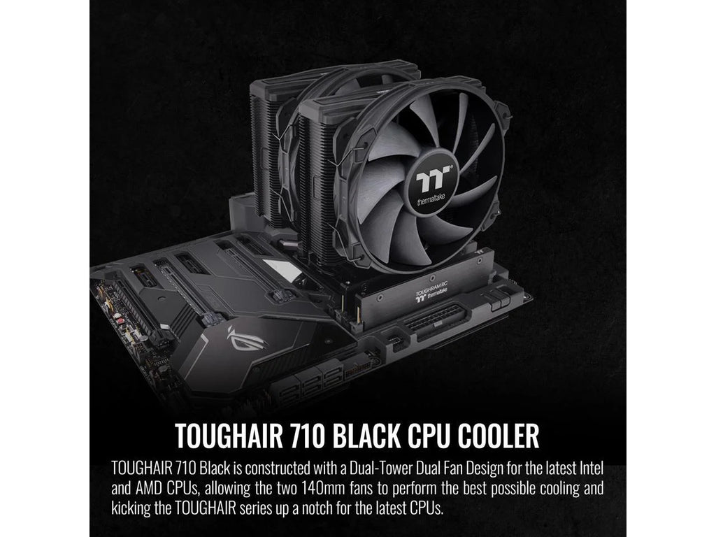 Black Edition Dual-Tower CPU Cooler A9708