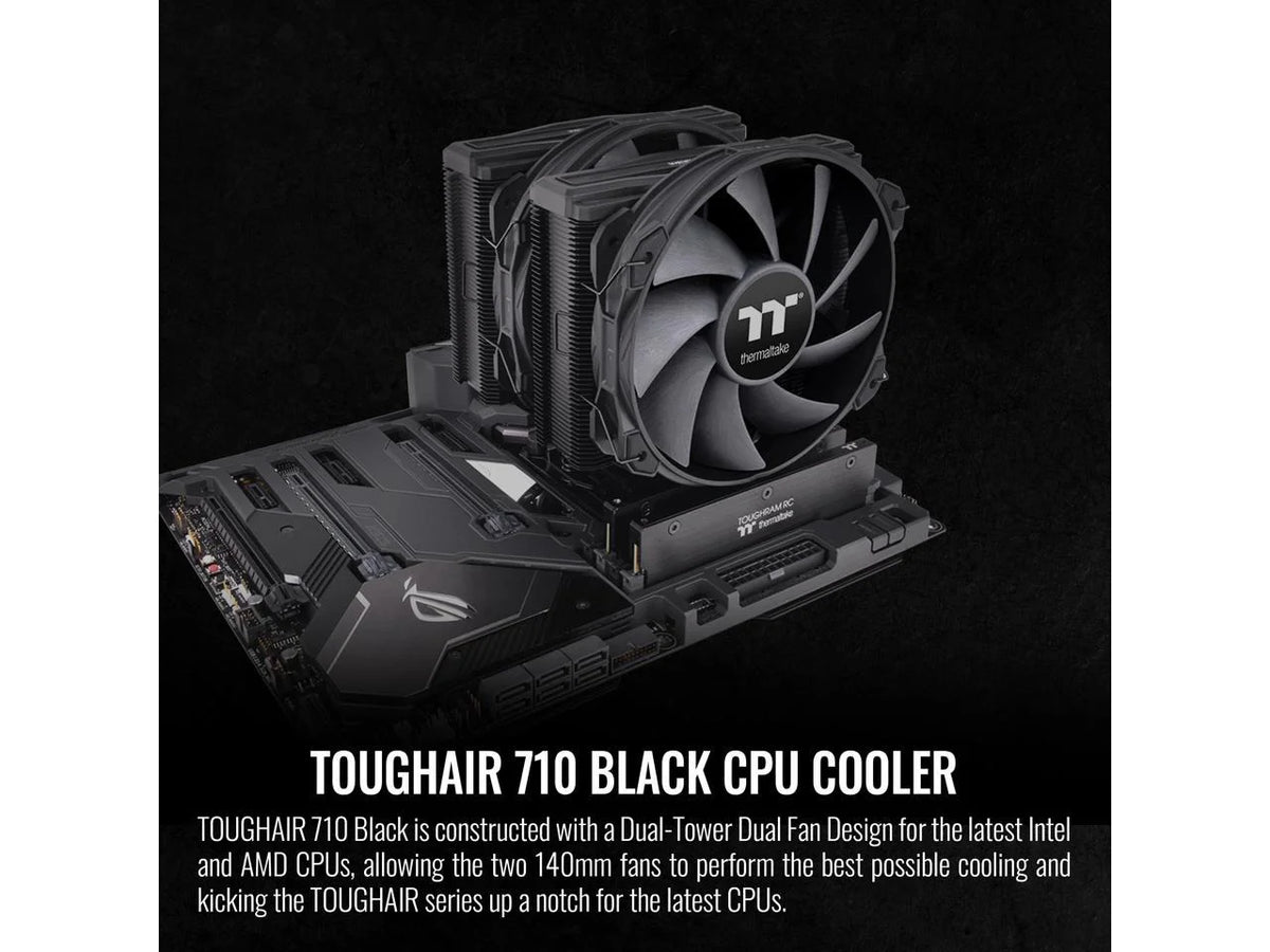 Black Edition Dual-Tower CPU Cooler A9708