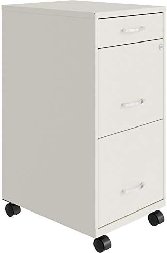 3 Drawer Metal Mobile File Cabinet with Lock T2628