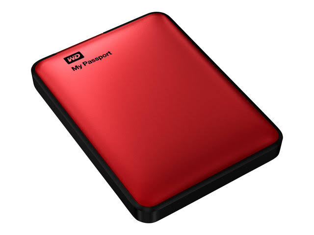 500GB External Hard Drive USB 3.0 Red E932464