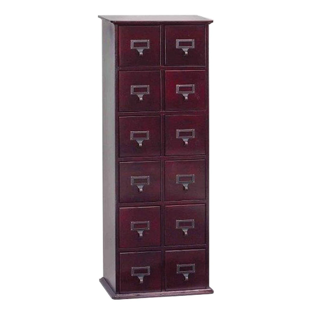 12 Drawer CD Media Storage Cabinet E750615