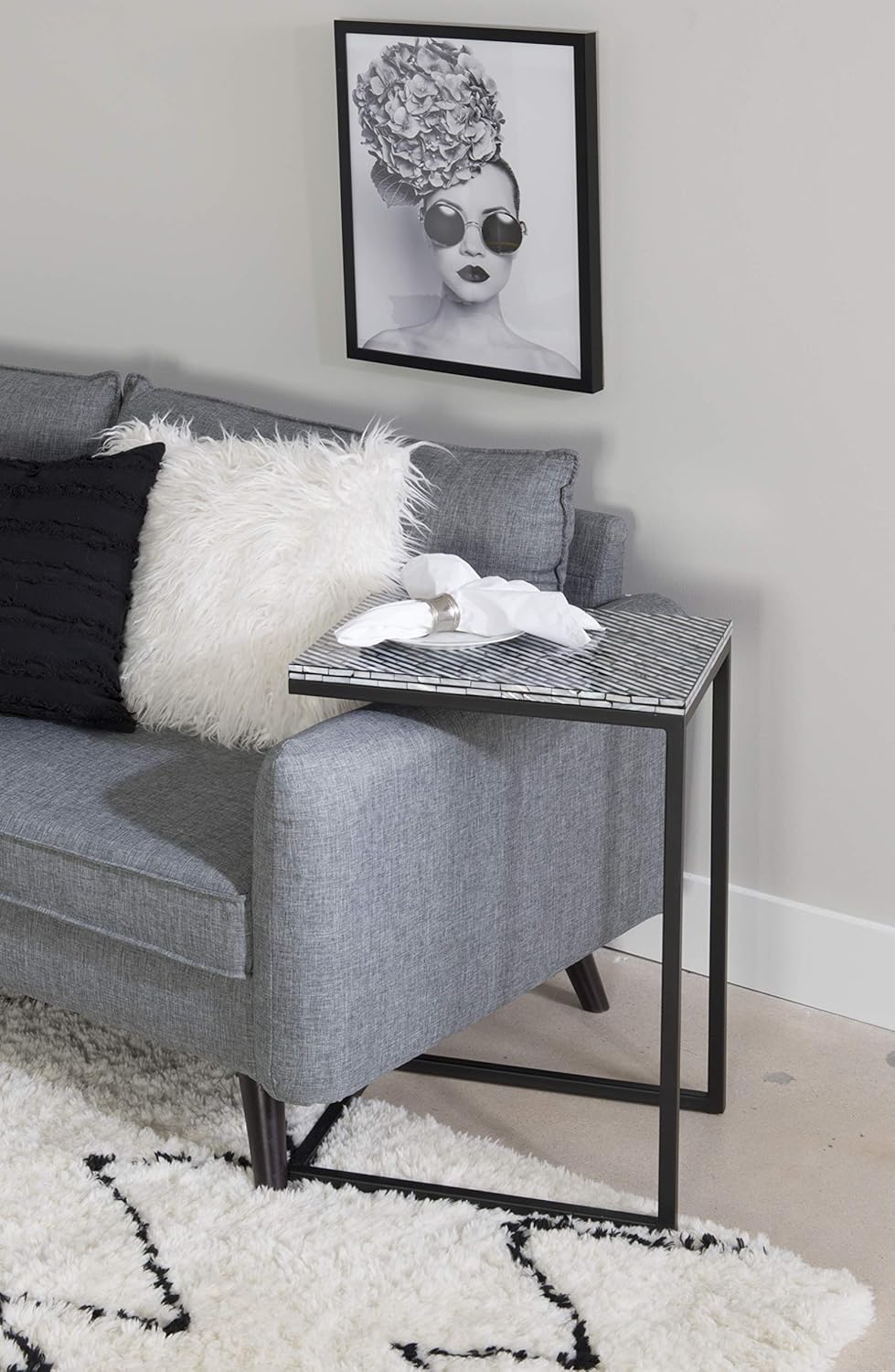 Black Accent C Table Z277300