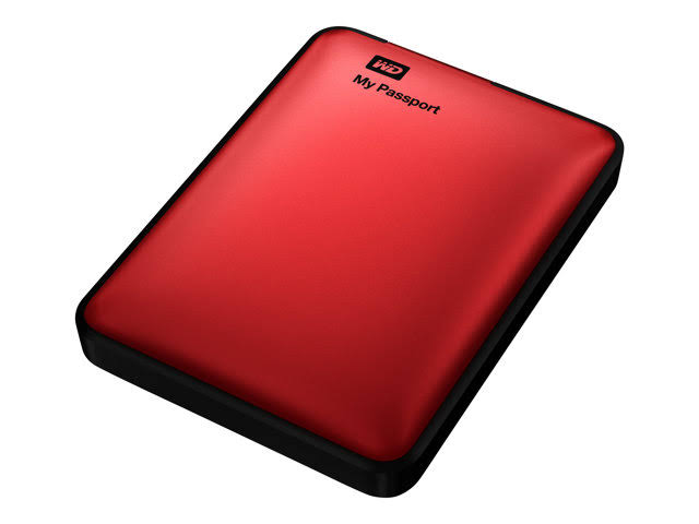 500GB External Hard Drive USB 3.0 Red E932464