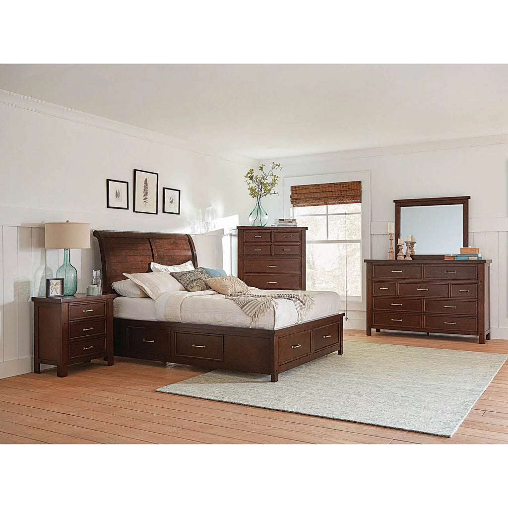 Queen Storage Bed N909