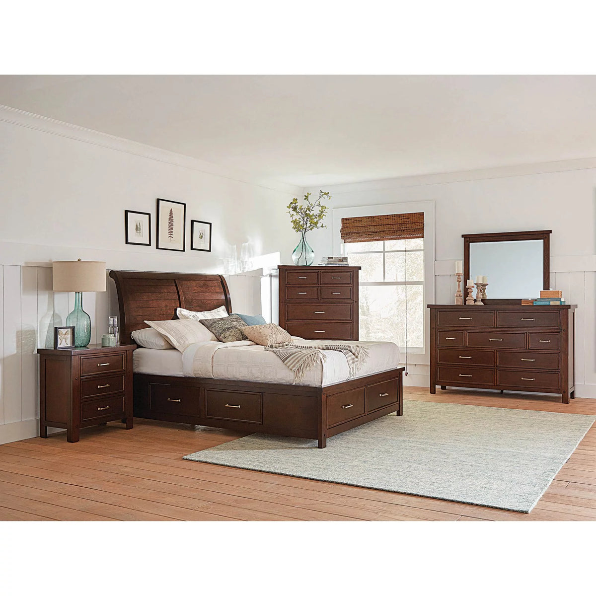 Queen Storage Bed N909