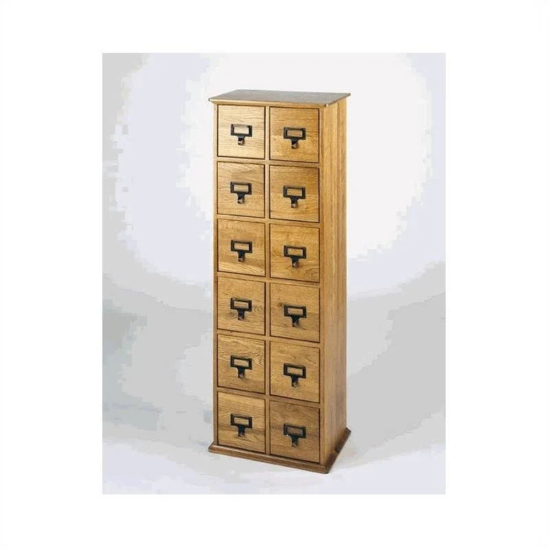 12 Drawer CD Media Storage Cabinet E750615
