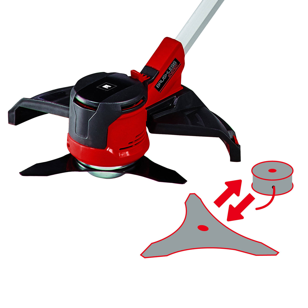 Cordless 12 in. Grass String Trimmer with 2 x 3.0-Ah Batteries and Fast Charger B4185