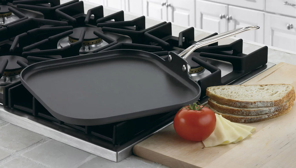 Non-Stick Hard Anodized 11" Square Griddle S3766
