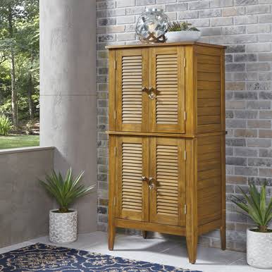 Brown Storage Cabinet H412255