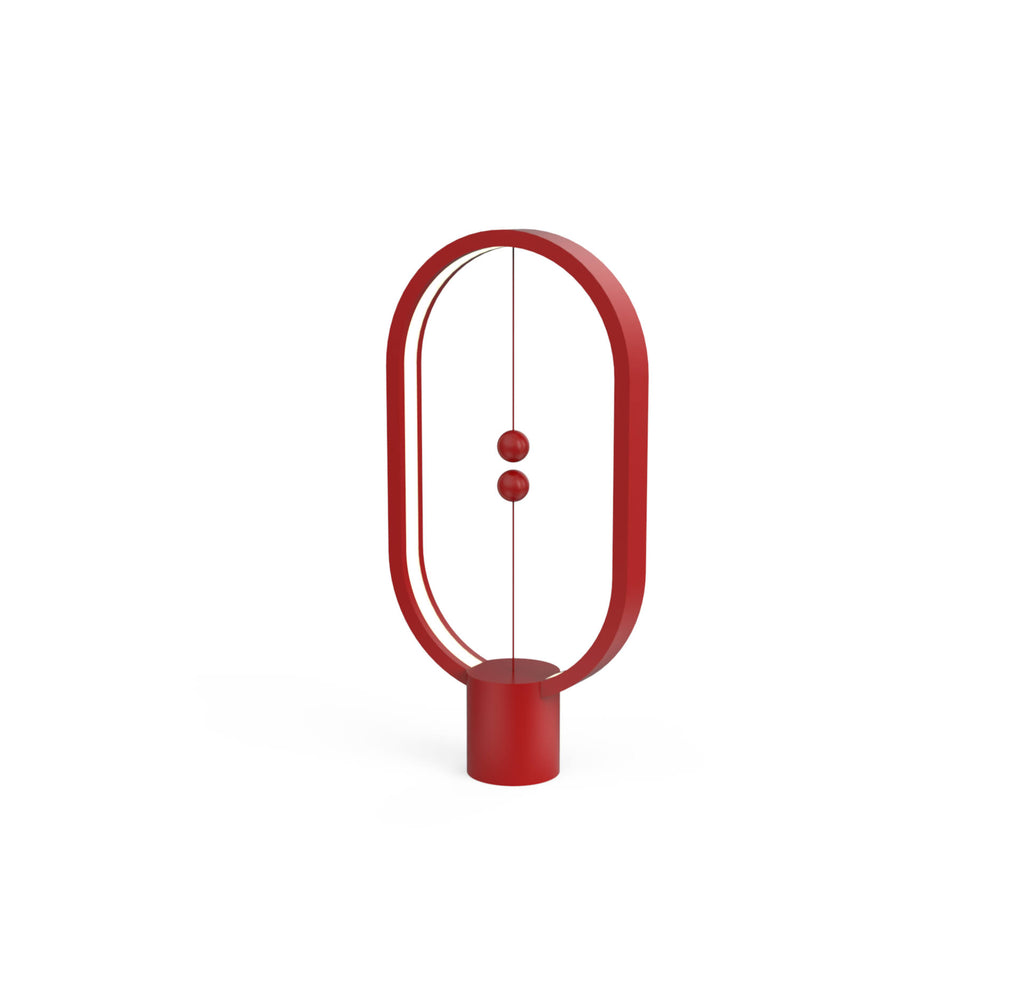 Dark Wood Balance Lamp O20371